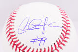 Charlie Sheen Corbin Bernsen Signed Rawlings OML Baseball w/insc.-Beckett W Holo