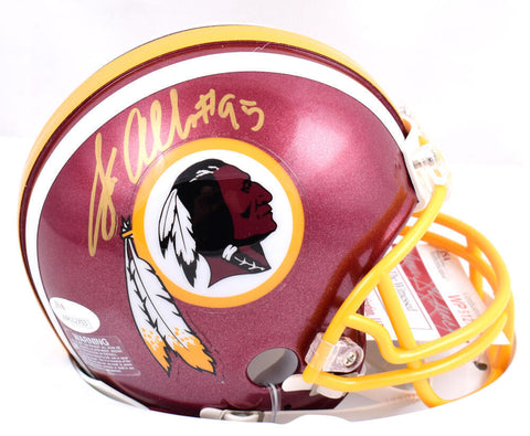 Jonathan Allen Autographed Washington Mini Helmet- JSA W *Gold