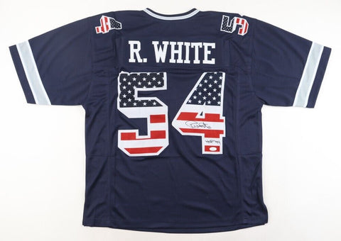 Randy White Signed Dallas Cowboys America's Team Jersey (JSA COA) HOF Def. Tckl.