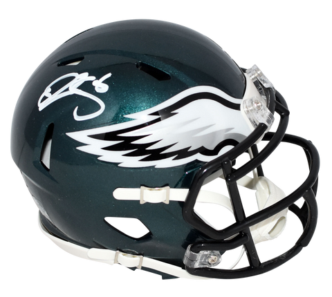 DONOVAN McNABB SIGNED PHILADELPHIA EAGLES SPEED MINI HELMET BECKETT