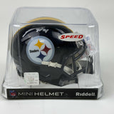 Autographed/Signed George Pickens Pittsburgh Steelers Mini Helmet JSA COA