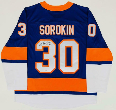 ILYA SOROKIN Autographed NY Islanders Blue Breakaway Jersey FANATICS