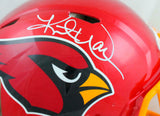 Kurt Warner Signed Cardinals Flash Speed Authentic F/S Helmet-Beckett W Hologram