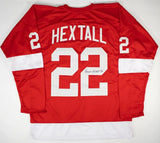 Dennis Hextall Signed Detroit Red Wings Jersey (JSA COA)2xNHL All Star Left Wing