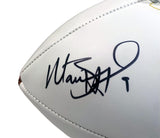 MATTHEW STAFFORD Autographed SB LVI Match-Up White Panel Football FANATICS