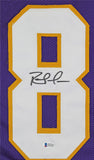 Randy Moss Authentic Signed Purple Pro Style Jersey Autographed BAS Witnessed