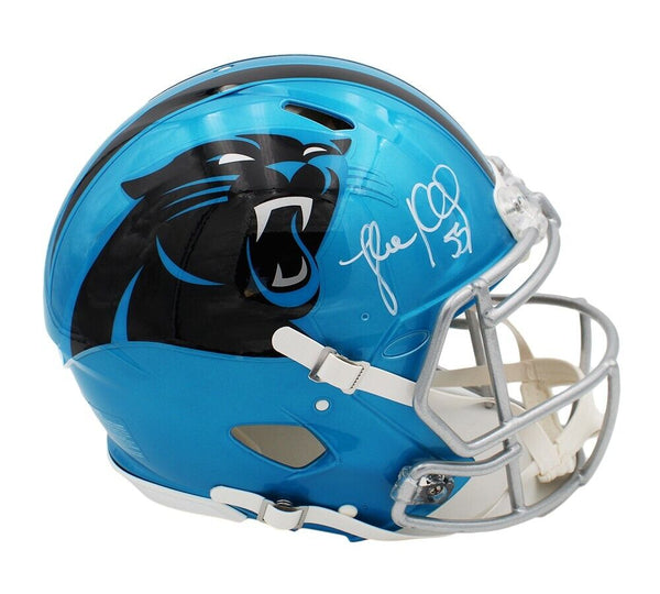 Luke Kuechly Signed Carolina Panthers Speed Authentic Flash NFL Helmet