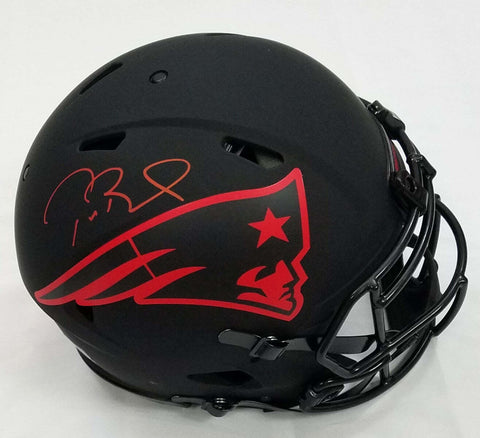 Tom Brady Autographed New England Patriots Eclipse Authentic Helmet Fanatics