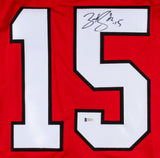 Zack Smith Signed Ottowa Senators Jersey (Beckett COA) Playing Career 2008-Now