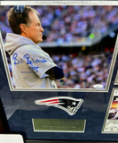 Bill Belichick Signed Autographed Photo Collage Framed to 21x27 JSA