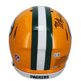 MarShawn Lloyd Autographed "#Lambeau Lloyd" Speed Helmet Beckett / GDL LE 1/32