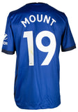 Mason Mount Signed In Gold Blue Chelsea FC Soccer Jersey BAS ITP