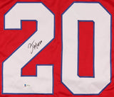 Zack Moss Signed Buffalo Bills Jersey (Beckett COA) 2020 3rd Round Draft Pick RB