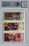 Maurice Cheeks Autographed 1980 Topps #171 Grade 10 Trading Card Beckett 43908