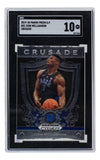 Zion Williamson 2019-20 Panini #51 Pelicans Prizm Crusade Card SGC GM 10