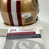 Autographed/Signed Patrick Willis San Francisco 49ers Mini Helmet JSA COA