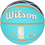 Victor Wembanyama Autographed Spurs Turquoise City Edition Basketball Fanatics