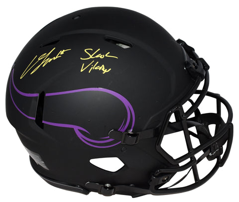 DALLAS TURNER AUTOGRAPHED MINNESOTA VIKINGS ECLIPSE AUTHENTIC HELMET BECKETT