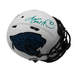 Keenan McCardell Signed Jacksonville Jaguar Speed Authentic Lunar NFL Helmet