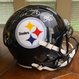 Jerome Bettis Autographed Signed Pittsburgh Steelers FS Replica Helmet Beckett