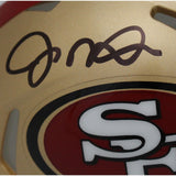 Joe Montana Autographed/Signed San Francisco 49ers Mini Helmet FAN 44386