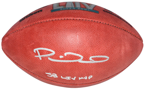 PATRICK MAHOMES SIGNED KANSAS CITY CHIEFS SUPER BOWL 54 FOOTBALL W/ SB LIV MVP