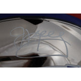 Jim Kelly Thurman Thomas Andre Reed Signed Buffalo Bills Chrome Helmet JSA 28290