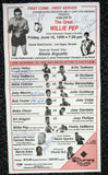 Boxing Greats Autographed 9x16 Program 9 Sigss Willie Pep PSA/DNA COA S50834