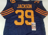 Eddie Jackson Signed Bears Color Rush Jersey (JSA COA) Chicago 2017 4th Rd Pick