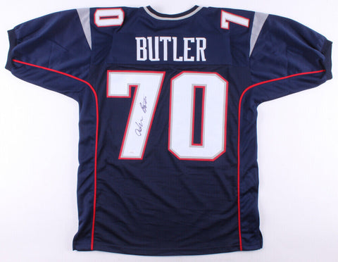 Adam Butler Signed Patriots Jersey (JSA COA) New England All Pro Defensive End