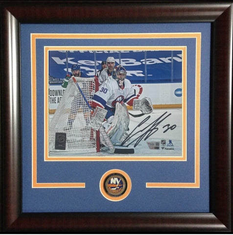 Ilya Sorokin Ny Islanders Goalie Signed 8x10 Framed Photo Autograph Fanatics COA