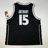 Autographed/Signed Carmelo Anthony Syracuse Orange Black Jersey Fanatics COA