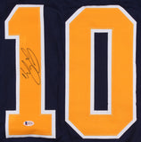 Jacob Josefson Signed Sabres Jersey (Beckett COA) Playing career 2007-present