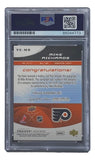 Mike Richards Signed 2008 UD Trilogy #YS-MR Flyers Hockey Card PSA/DNA