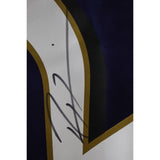 Ray Lewis Autographed/Signed Baltimore Ravens Nike Purple XL Jersey BAS 48422