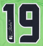 Jake Bobo Signed Seattle Seahawks Color Rush Green Jersey (JSA) Ex-UCLA Bruin WR