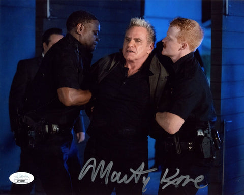 Martin Kove Autographed/Signed Cobra Kai 8x10 Photo JSA 46879