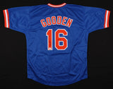 Dwight Gooden Signed New York Mets Jersey Inscribed "85 Cy" (JSA COA) 1984 ROY