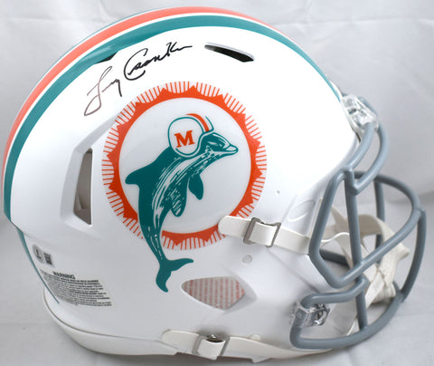 Larry Csonka Signed Miami Dolphins 72 F/S Speed Authentic Helmet- Beckett W Holo