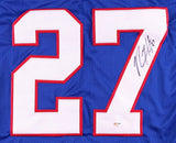 Rodney Hampton Signed New York Giants Jersey (Gridiron Legends COA)