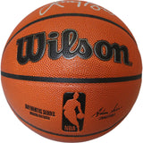 Larry Bird Autographed Boston Celtics Wilson I/O Basketball Beckett 46466