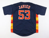 Cristian Javier Signed Houston Astros Jersey (JSA COA) 2022 World Series Champ