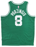 Kristaps Porzingis Boston Celtics Signed Nike Icon Edition Swingman Jersey BAS