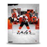 Matvei Michkov Philadelphia Flyers Autographed 8" x 10" Collage Hockey Photo PSA