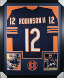 ALLEN ROBINSON (Bears navy TOWER) Signed Autographed Framed Jersey Beckett