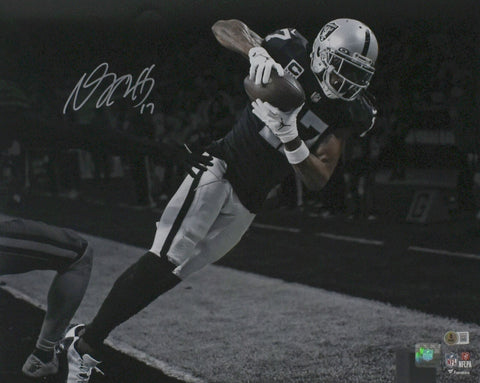 Davante Adams Autographed Raiders 16x20 Spotlight 2 Photo - Beckett W Hologram