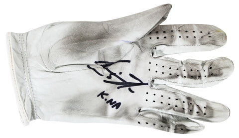 Kevin Na "K-Na" Authentic Signed Match Worn White Titleist Glove BAS #BJ19877