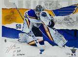 JORDAN BINNINGTON Autographed "1st SCP SO 5/19/19" 11x14 Photo FANATICS LE 32/50