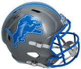 Jahmyr Gibbs Autographed Detroit Lions Full Size Speed Helmet Fanatics