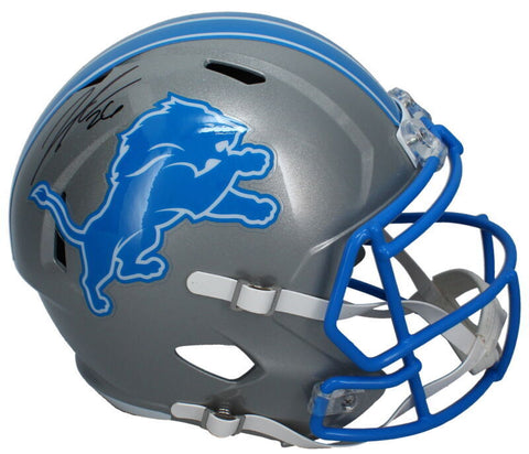 Jahmyr Gibbs Autographed Detroit Lions Full Size Speed Helmet Fanatics